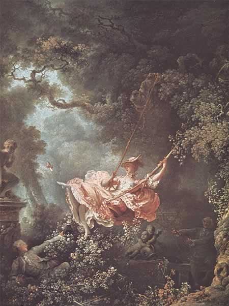 Rococo Painting - The Swing